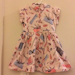Kate Spade 3y “back to school” dress